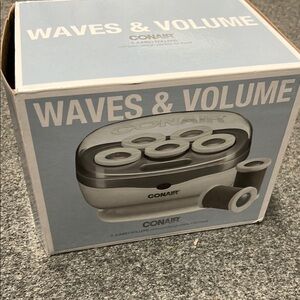 Silver Hot Rollers Device